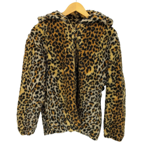 スタイルアイズ Style Eyes R/V ZIP PARKA レオパードファー ジップパーカー メンズ  38